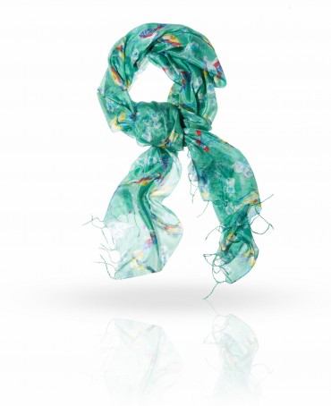 Палантин Женский S-SPARROW/TURQU